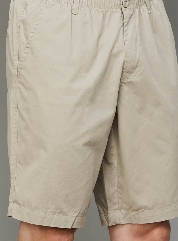 JOCKEY Solid Elasticated Shorts