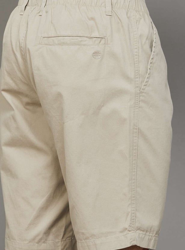 JOCKEY Solid Elasticated Shorts