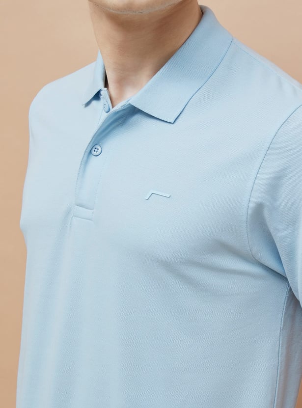 FAME FOREVER Solid Polo T-shirt