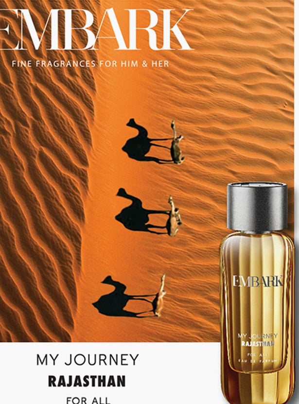 EMBARK Journey Rajasthan For All Eau De Parfum - 100ml