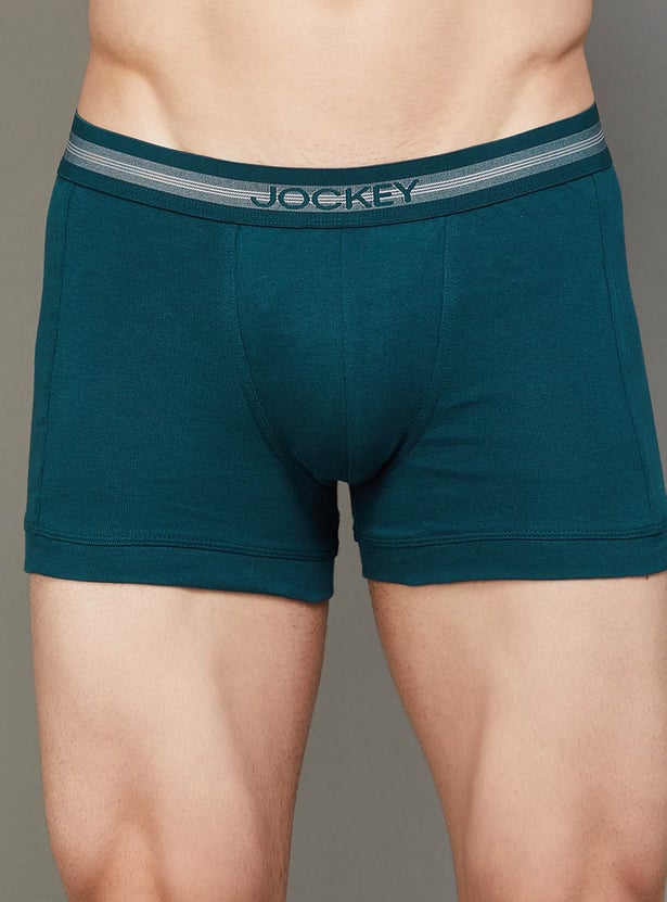 JOCKEY Solid Trunks - Pack of 2
