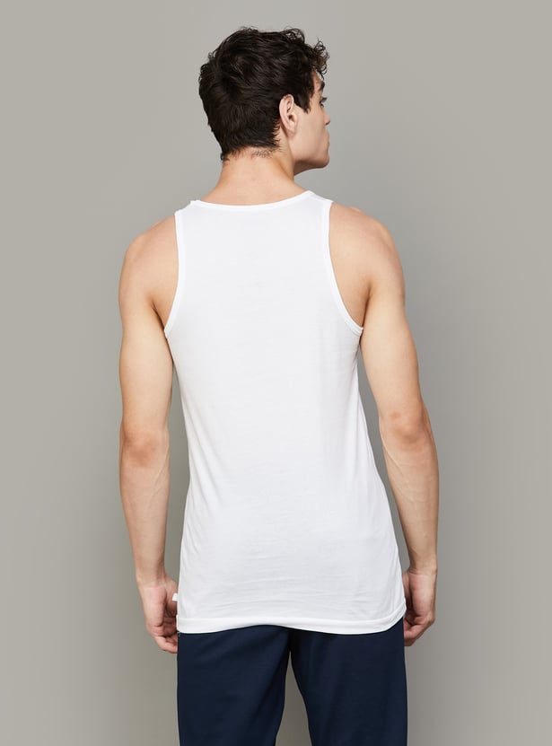 JOCKEY Solid Vest - Pack of 3