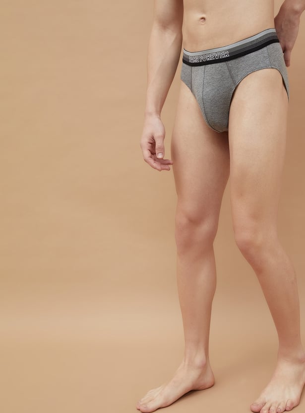 FAME FOREVER Solid Briefs - Pack of 2