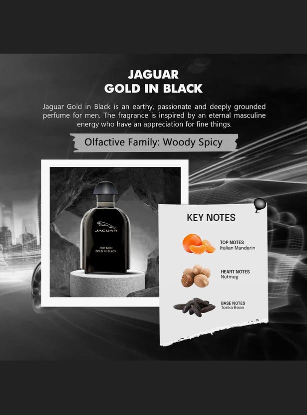JAGUAR Gold In Black Eau de Toilette - 100ml