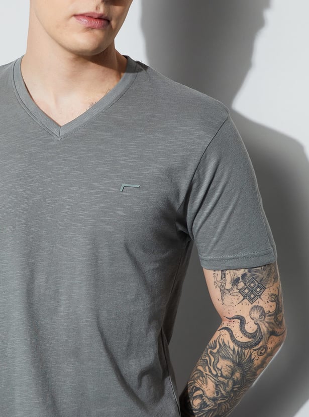 FAME FOREVER Solid T-shirt