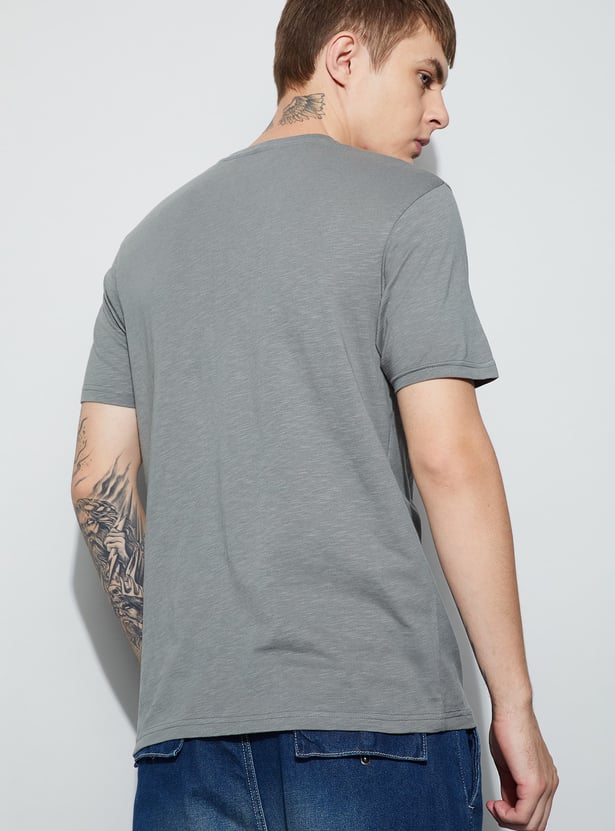 FAME FOREVER Solid T-shirt