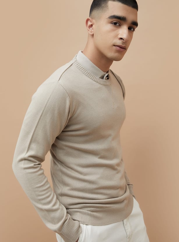 FAME FOREVER Knit Sweater