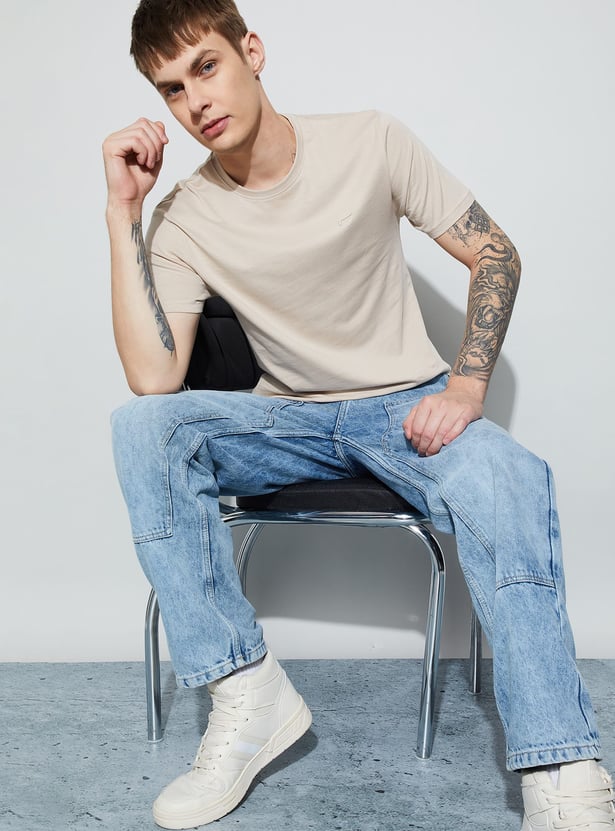 FAME FOREVER Solid T-shirt