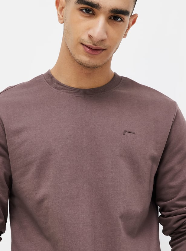 FAME FOREVER Solid Sweatshirt