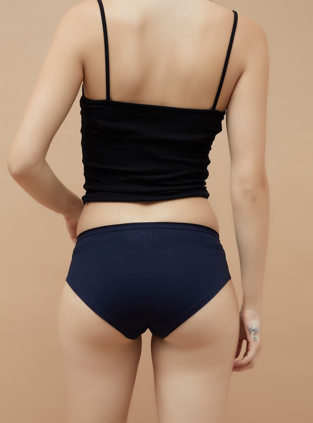 GINGER Solid Hipster Panties - Pack of 3