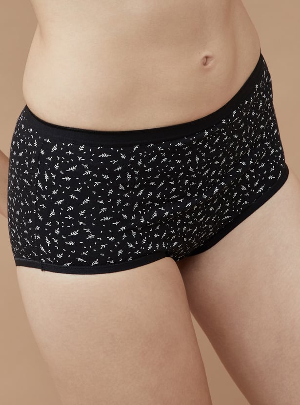 GINGER Printed Hipster Panties - Pack of 3