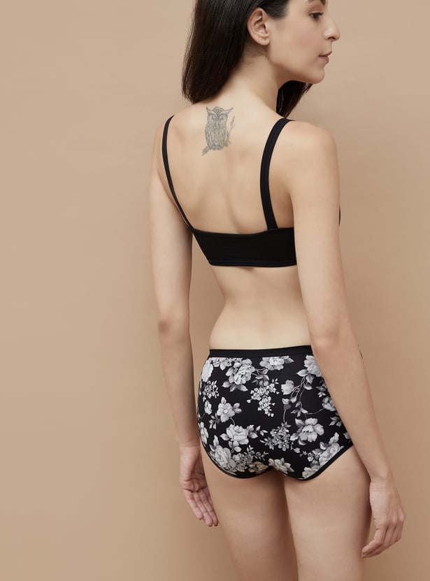 GINGER Printed Hipster Panties - Pack of 3