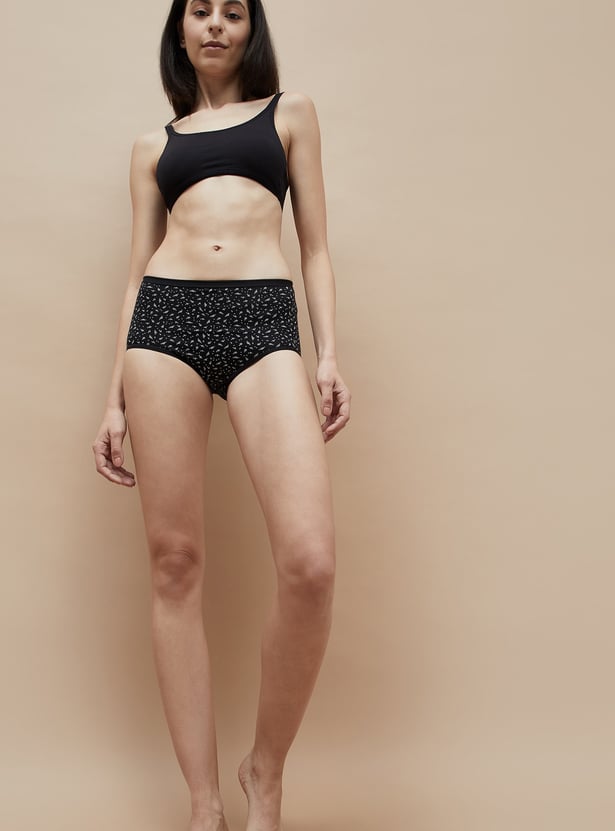 GINGER Printed Hipster Panties - Pack of 3