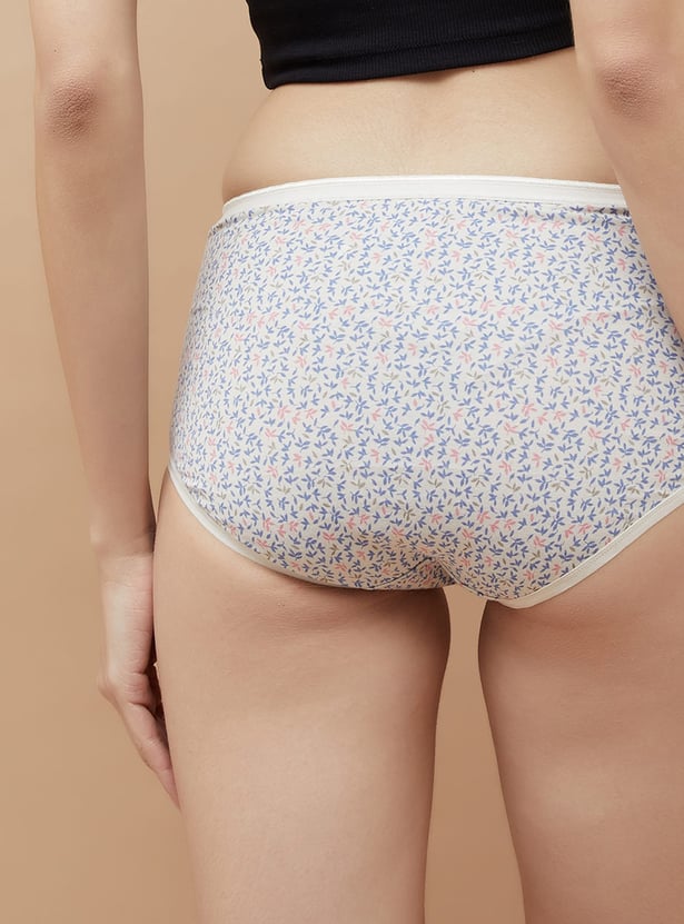 GINGER Printed Hipster Panties - Pack of 3