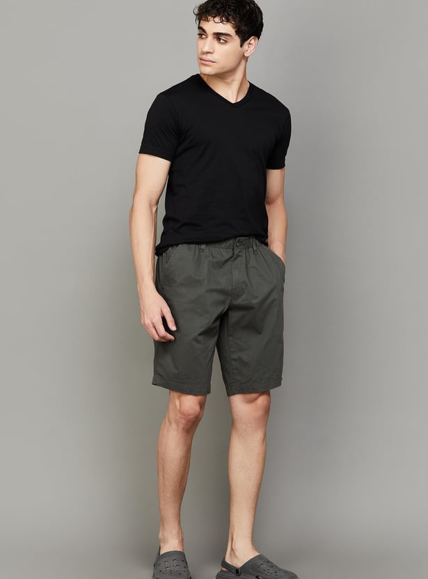 JOCKEY Solid Lounge Shorts