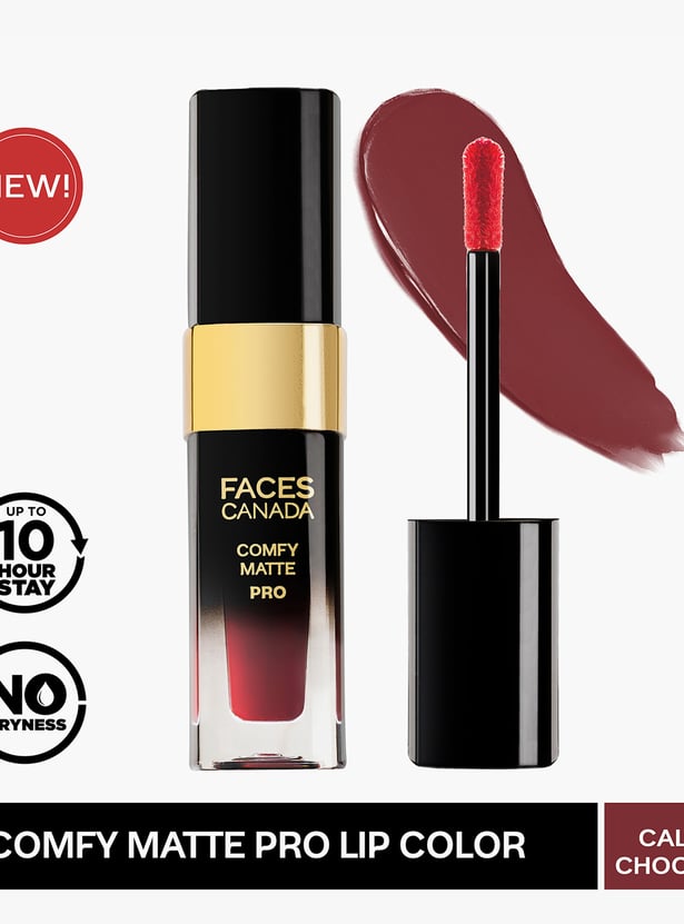FACES CANADA Comfy Matte Pro Lip Color - Call Me Chocolate 07-5.5ml