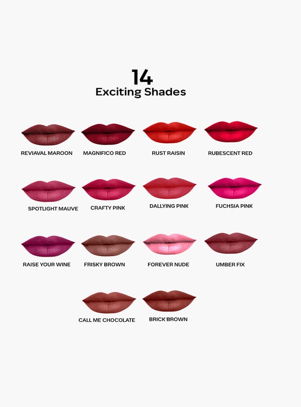 FACES CANADA Comfy Matte Pro Lip Color - Call Me Chocolate 07-5.5ml