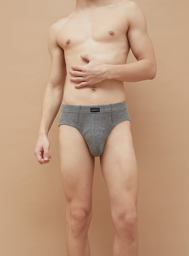 FAME FOREVER Solid Briefs - Pack of 2