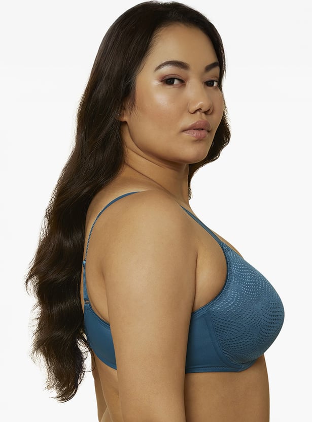 TRIUMPH Textured Non-Padded Underwired Minimizer Bra