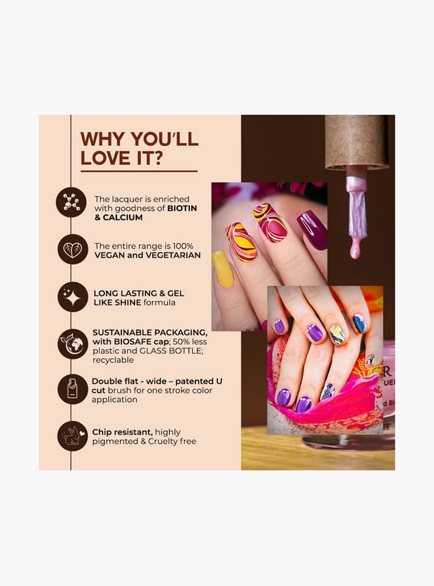 COLORBAR Vegan Nail Lacquer - Passion-071 - 8ml