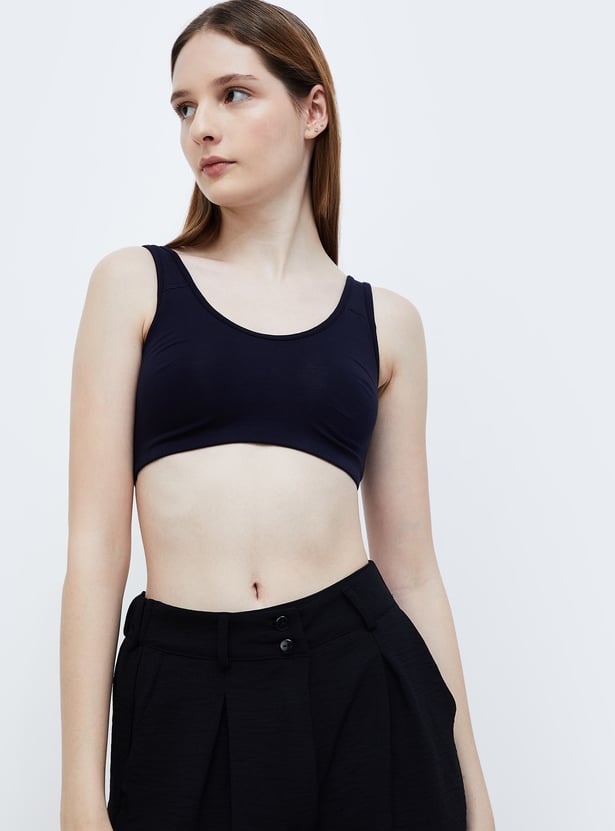 GINGER Women Solid Non-Wired Bra - Pack of 2