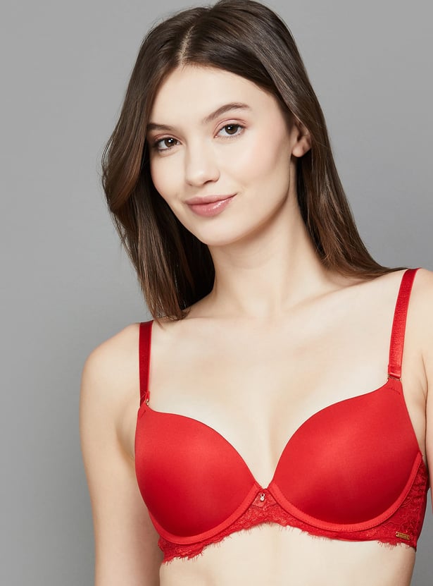 AMANTE Padded Wired Push Up Bra