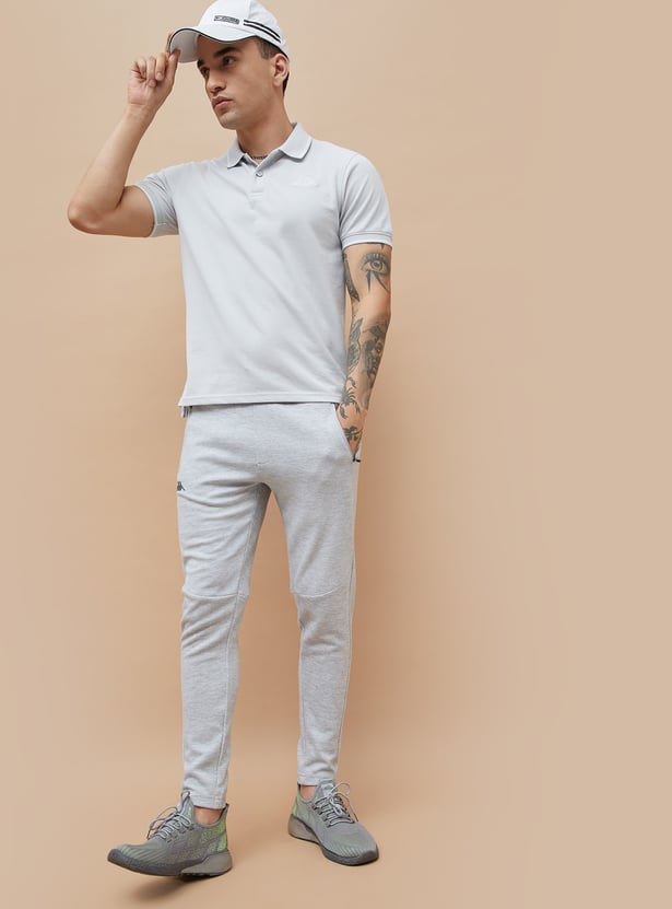 KAPPA Solid Sports Polo T-shirt