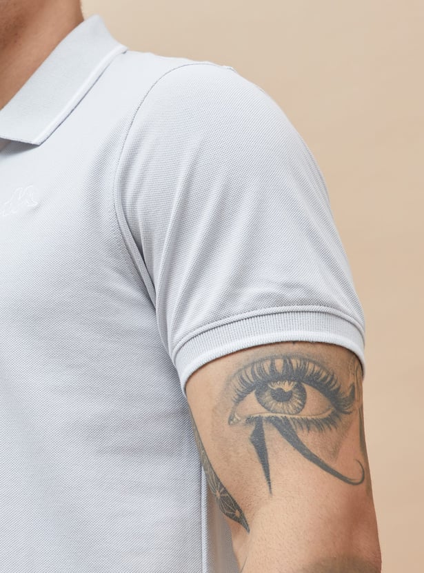 KAPPA Solid Sports Polo T-shirt
