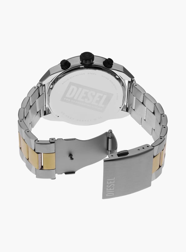 DIESEL Spiked Men Chronograph Watch with Metal Strap - DZ4627I