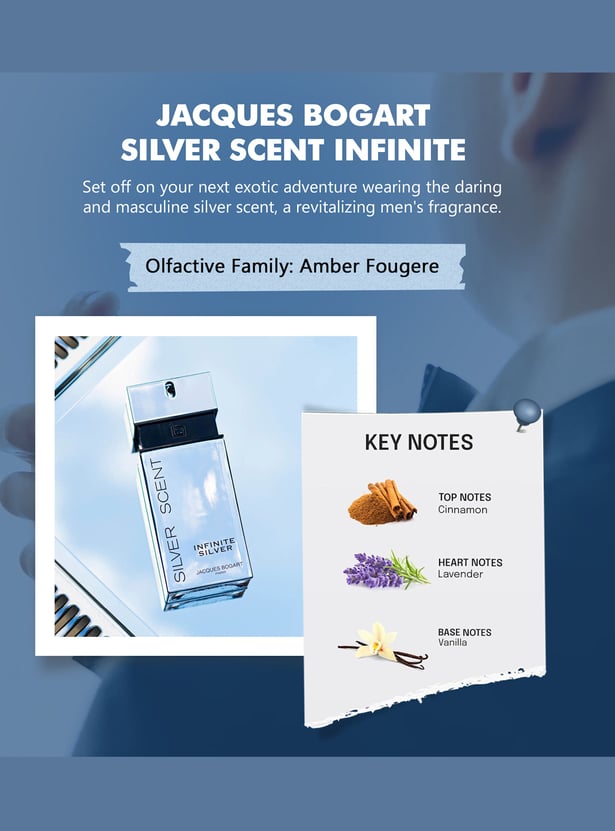 BOGART Jacques Silver Scent Infinite Silver Eau de Toilette - 100ml