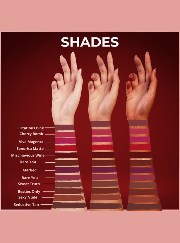 COLORBAR Take Me As I Am Vegan Matte Lipstick - Dare You 009 - 4.2g