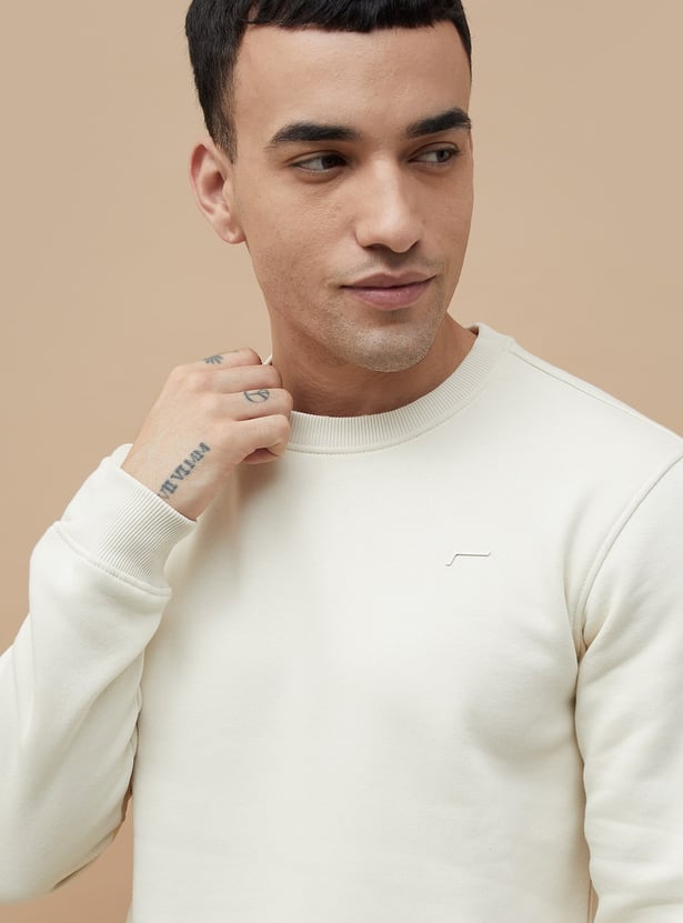 FAME FOREVER Solid Sweatshirt