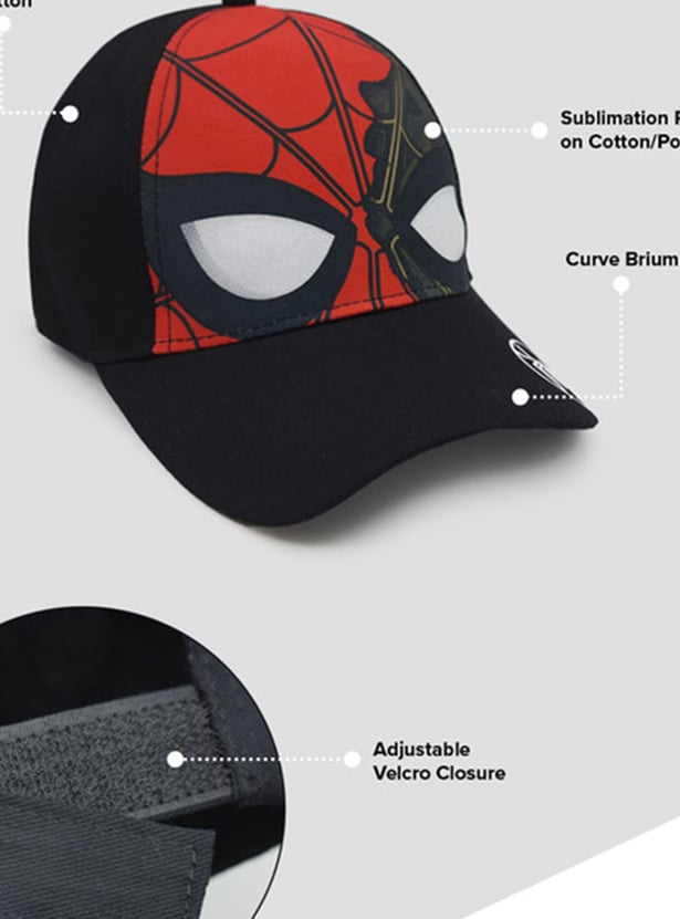 KIDSVILLE Spiderman Print Baseball Cap