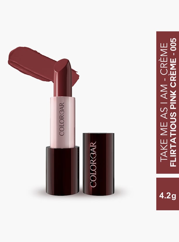 COLORBAR Take Me as I Am Vegan Lipstick - Flirtatious Pink Creme 005 - 4.2g