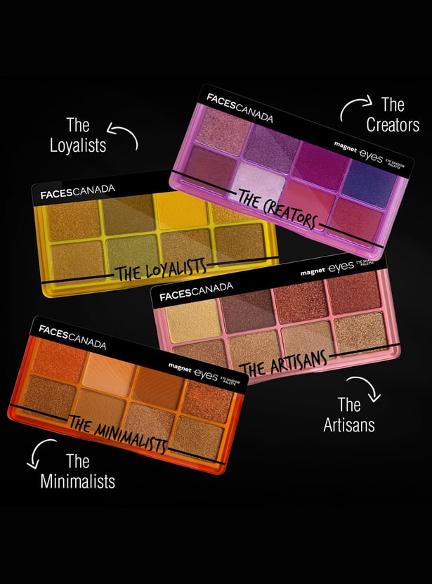 FACES CANADA Magneteyes Eye Shadow Palette - The Creators - 6.4g