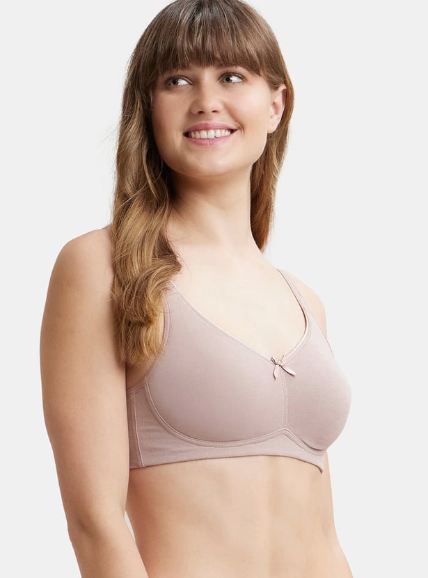 JOCKEY Solid Non-Wired Non-Padded Bra