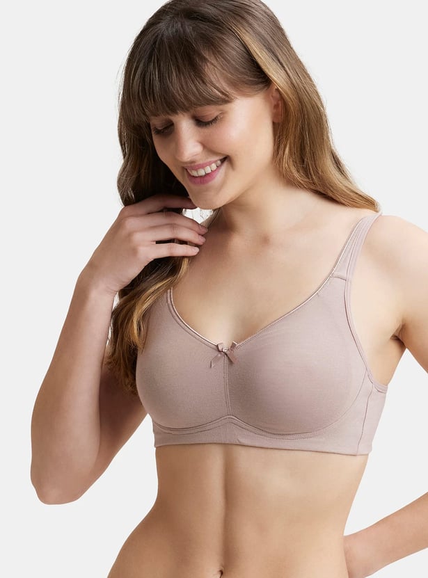 JOCKEY Solid Non-Wired Non-Padded Bra