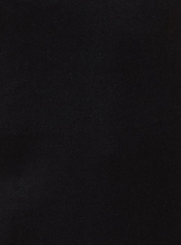 MELANGE Solid Straight Pants