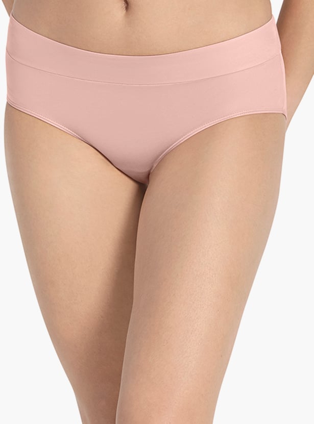 AMANTE Solid Hipster Panties