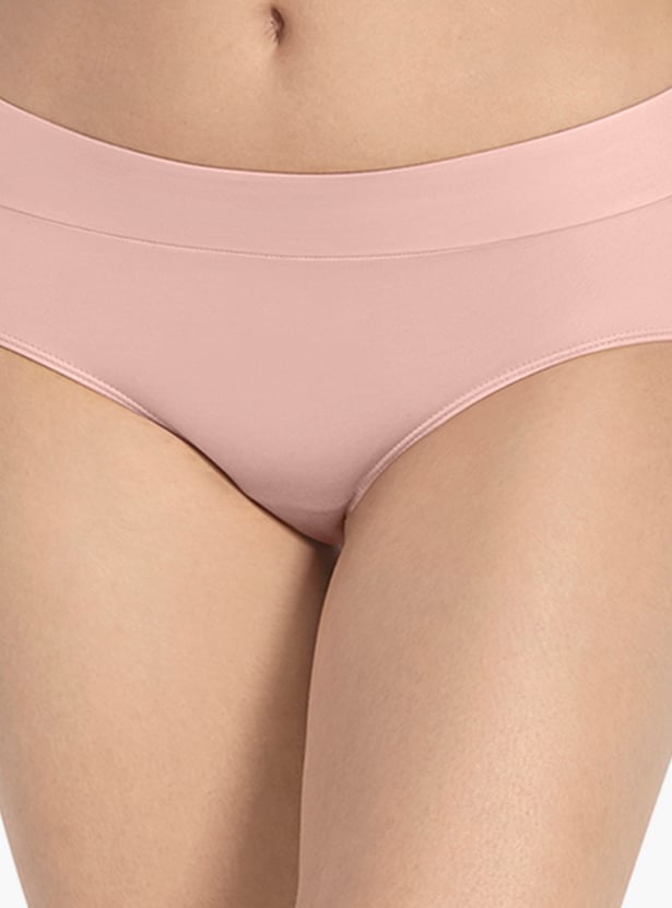 AMANTE Solid Hipster Panties