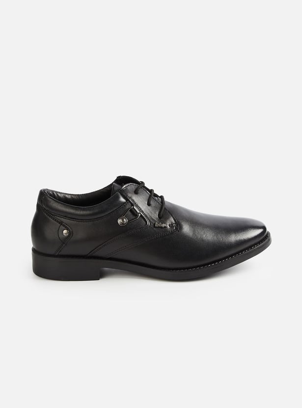 LEE COOPER Solid Lace-Up Derby Shoes