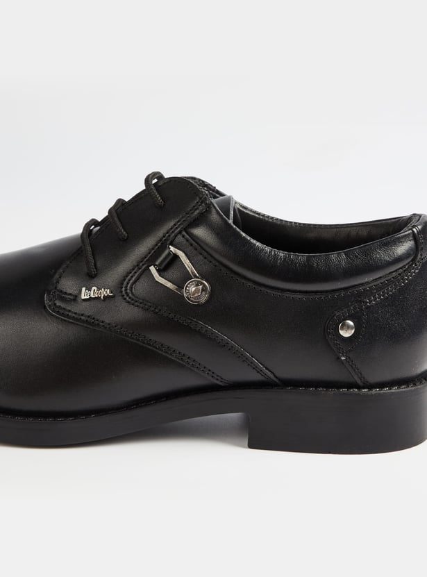 LEE COOPER Solid Lace-Up Derby Shoes