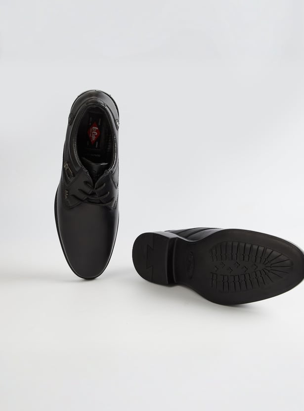 LEE COOPER Solid Lace-Up Derby Shoes