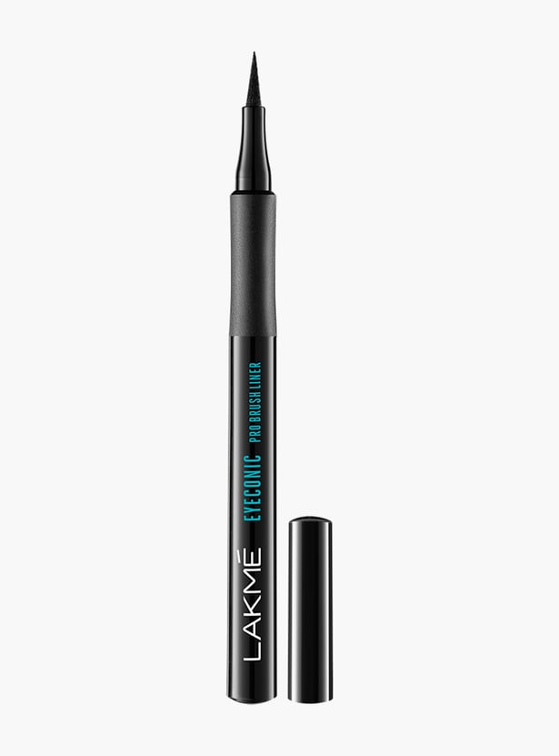 LAKME Eyeconic Pro Brush Liner - Black - 1.2ml