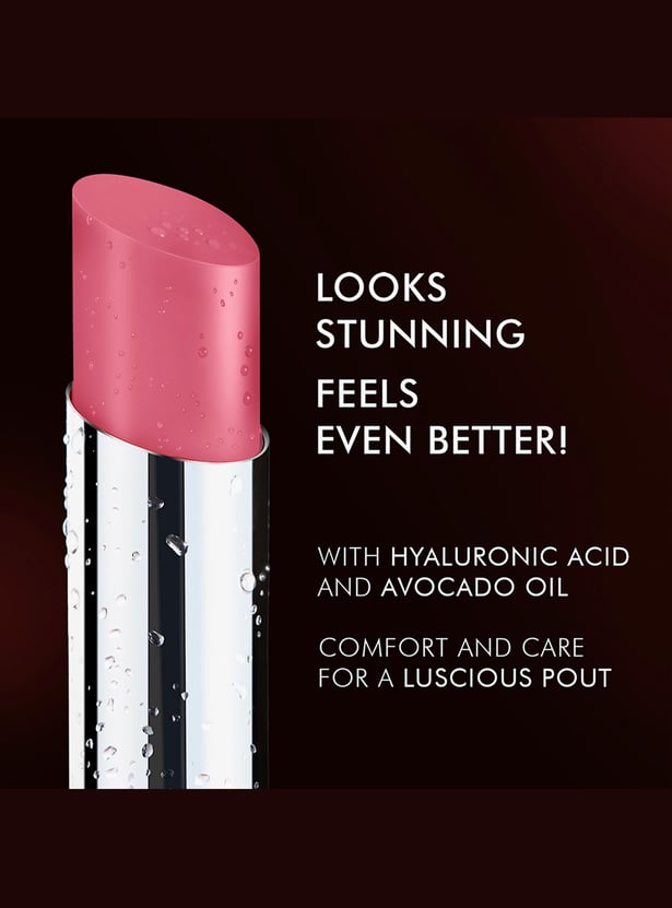 LAKME Absolute Skin Dew Satin Lipstick - 101 Nude Dream - 3.4g