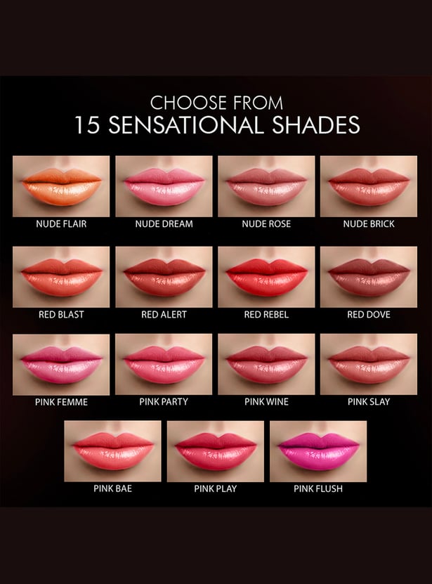 LAKME Absolute Skin Dew Satin Lipstick - 101 Nude Dream - 3.4g