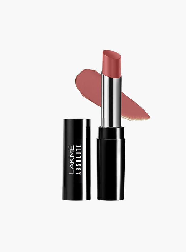 LAKME Absolute Skin Dew Satin Lipstick - 102 Nude Rose - 3.4g