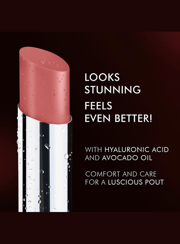 LAKME Absolute Skin Dew Satin Lipstick - 102 Nude Rose - 3.4g