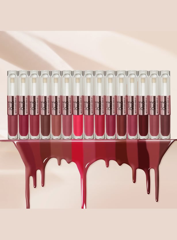 LAKME 9 to 5 Matte to Glass Liquid Lip - Passion Pink - 7.6ml