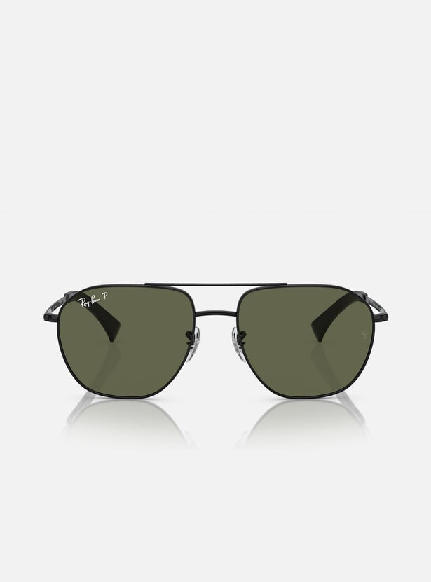 RAY-BAN Polarized Aviator Sunglasses - 0RB3723I-00258-58